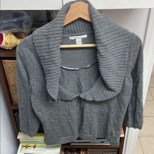 Kenneth Cole Charcoal Cowl Neck Sweater